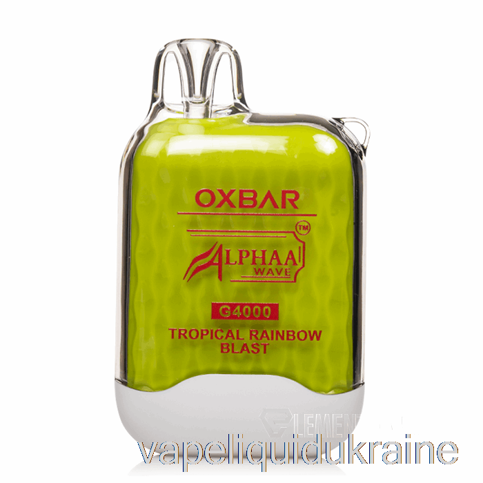Vape Liquid Ukraine OXBAR G4000 Disposable Tropical Rainbow Blast